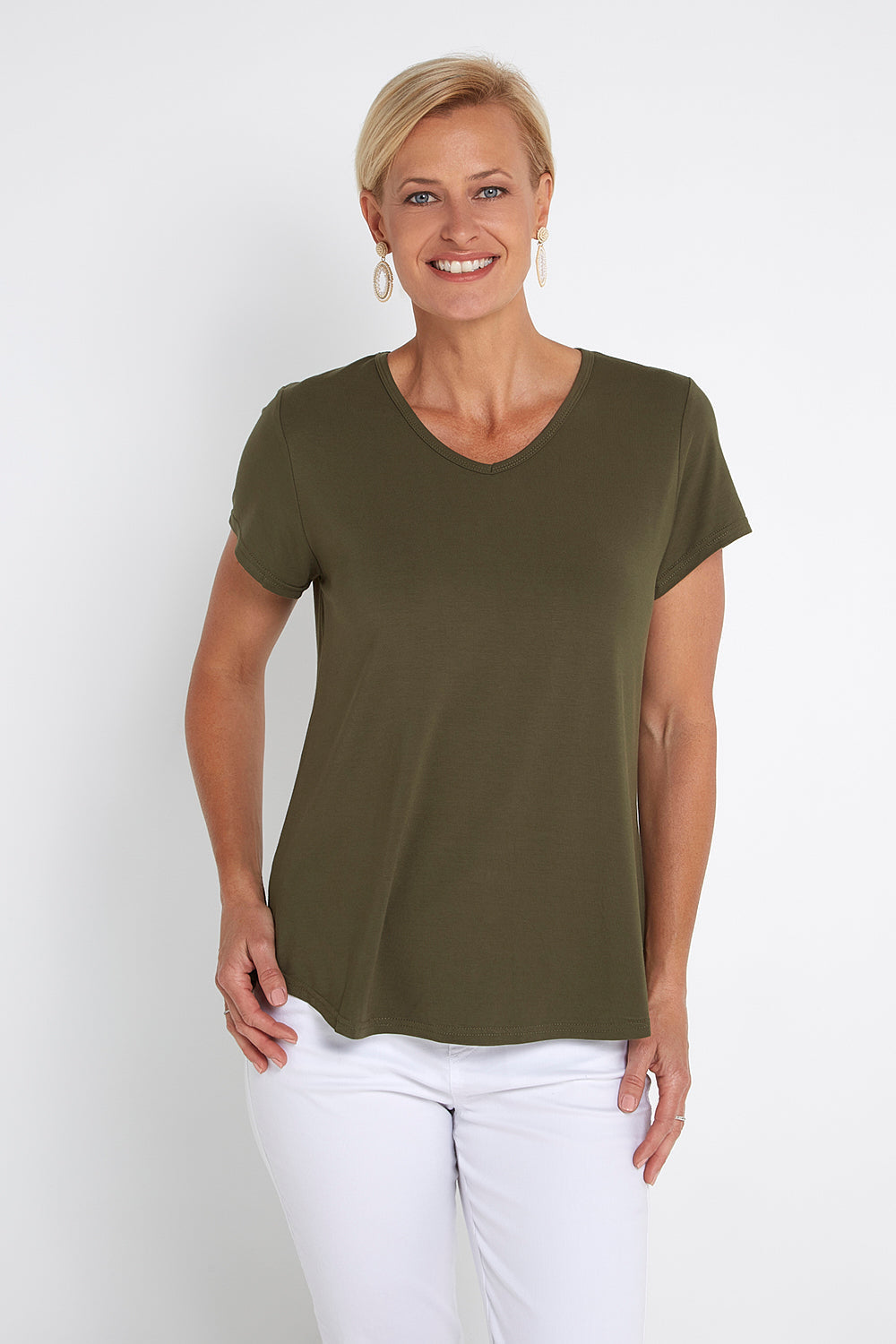 Bamboo Tee - Olive