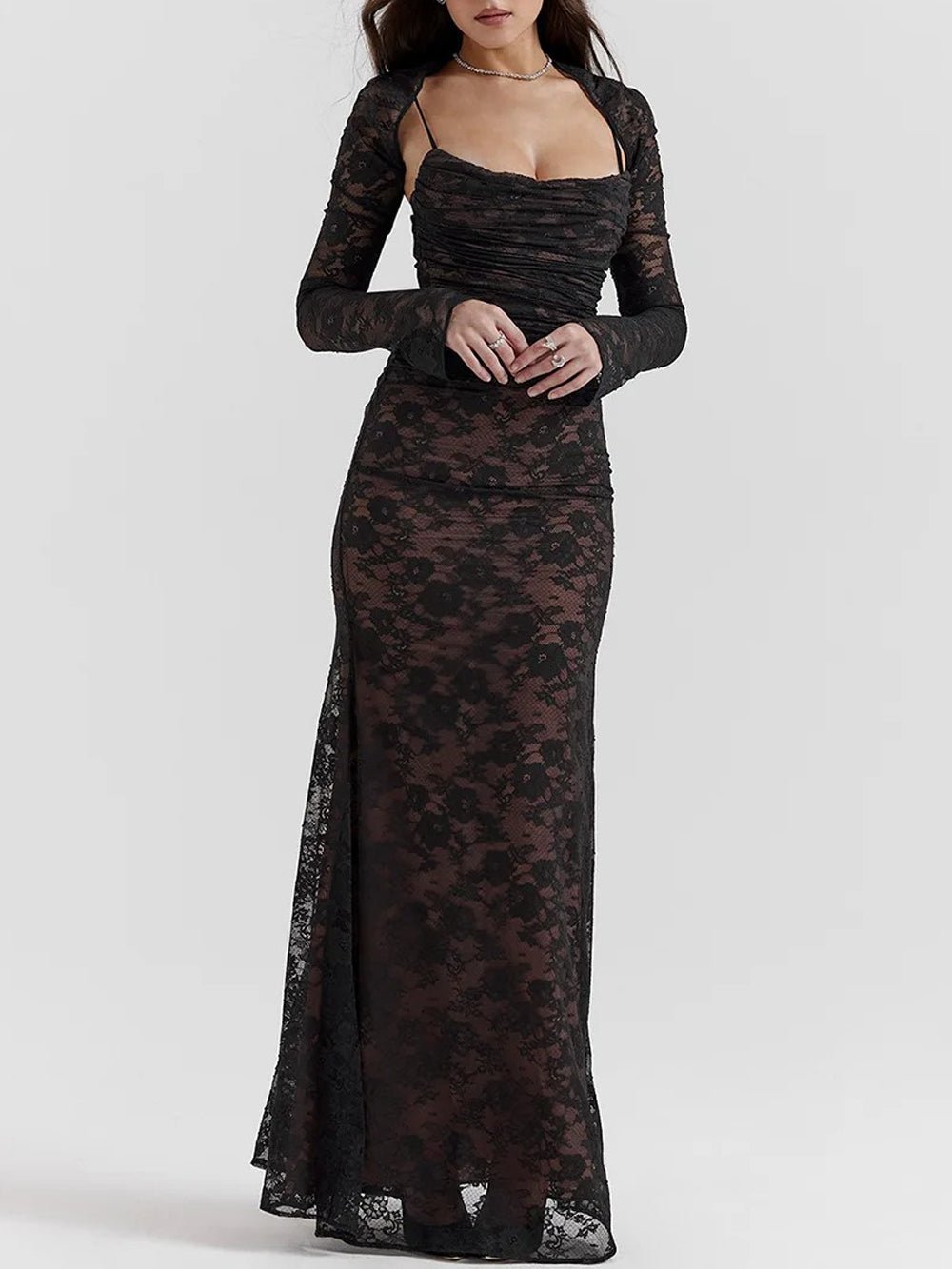 Thea Long Sleeve Maxi Dress