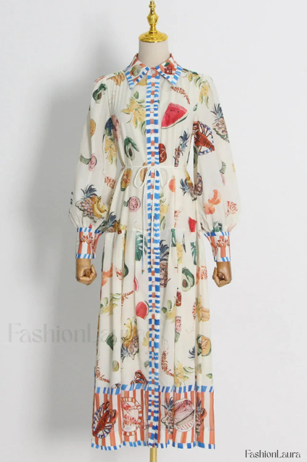 Theo Elegant Shirtdress