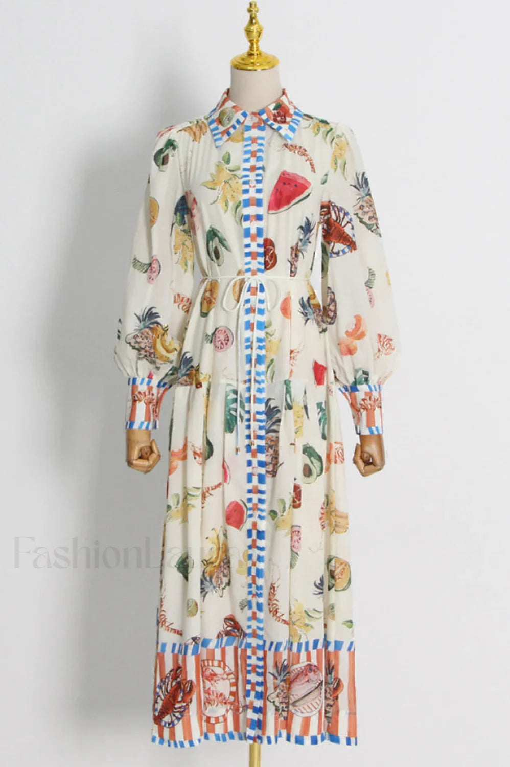 Theo Elegant Shirtdress