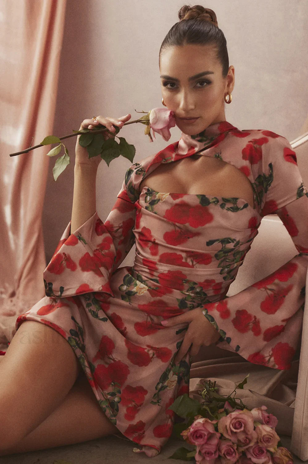 Toira Halter Stylish Mini Dress