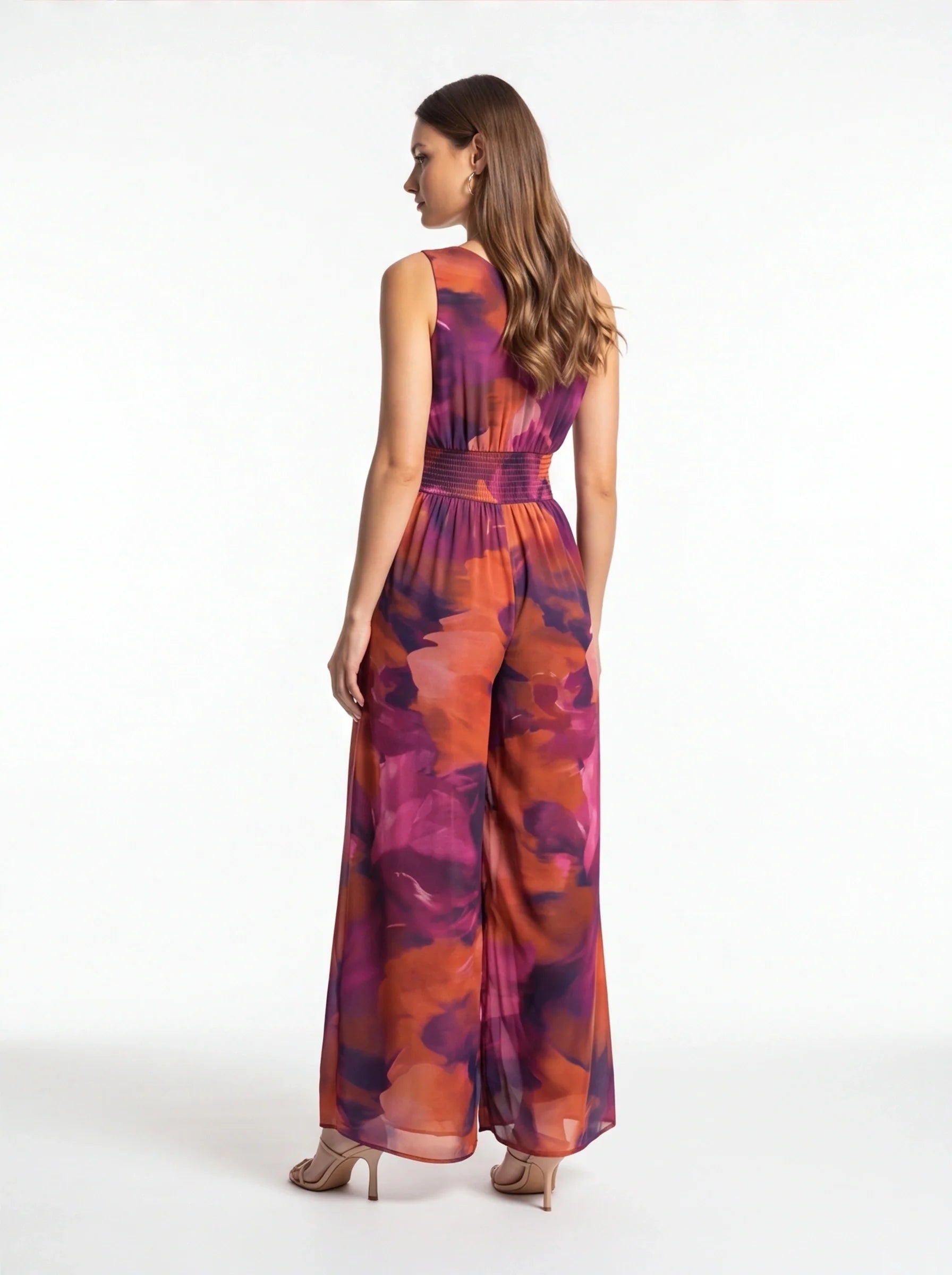 Elegant Tie Dye Women's Jumpsuit | Lightweight & Comfortable Fit