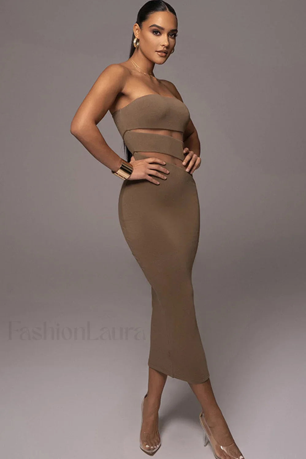 Unpredictable Elegant Midi Dress