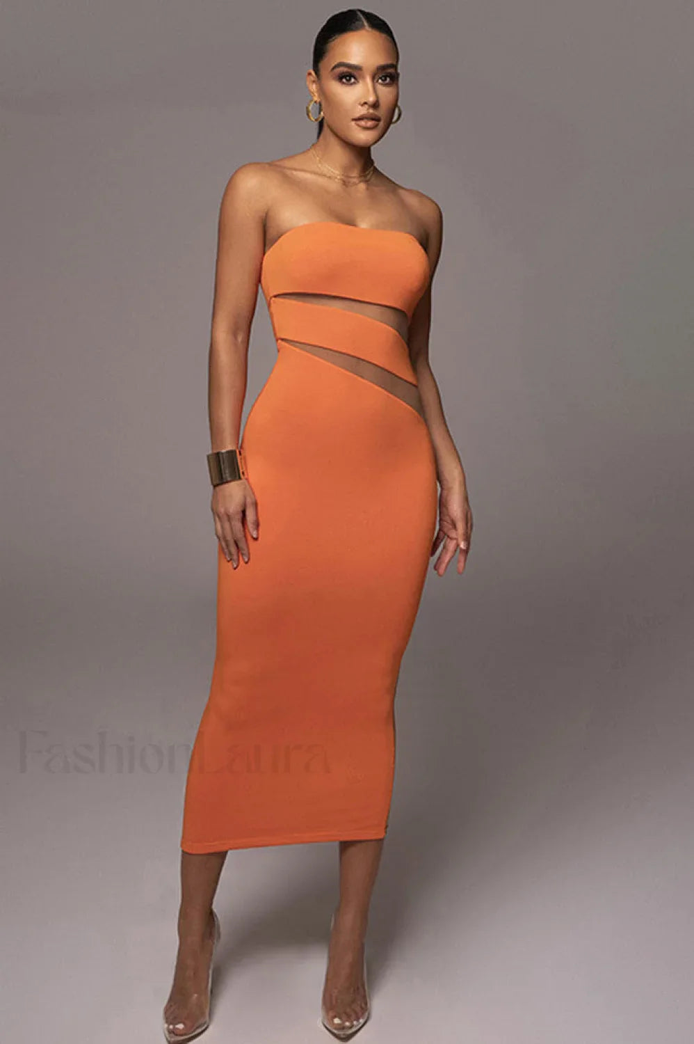 Unpredictable Elegant Midi Dress