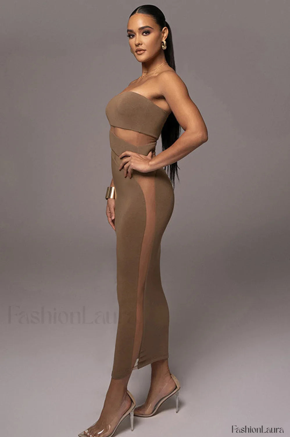 Unpredictable Elegant Midi Dress