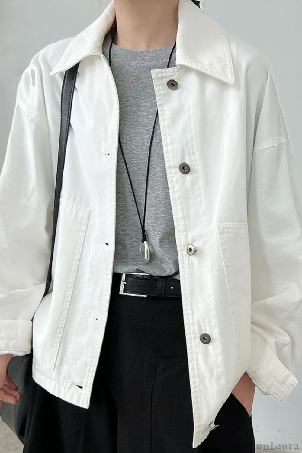 Utility Lapel Fleece Jacket