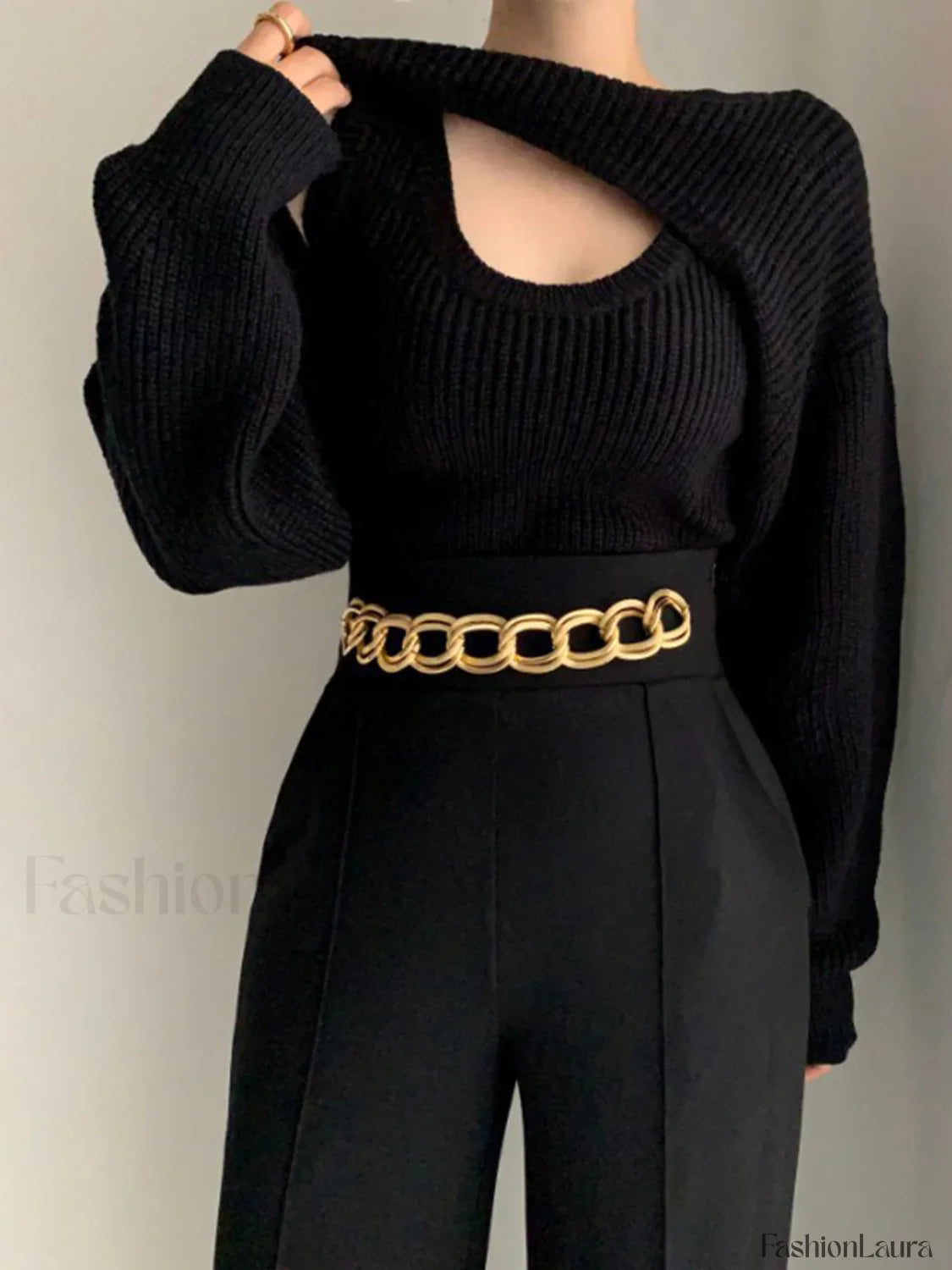 Utility Two Graceful Piece Bolero Sweater