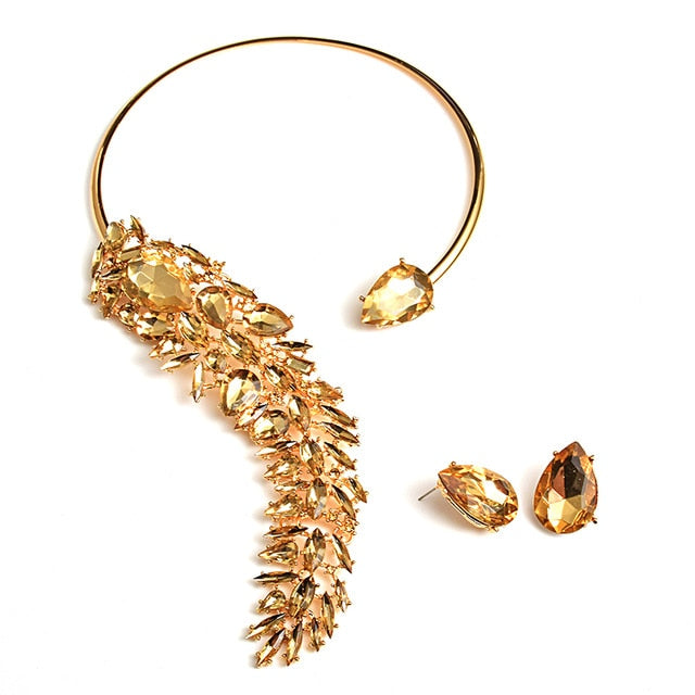 About To Fall Earring and Necklace Sets