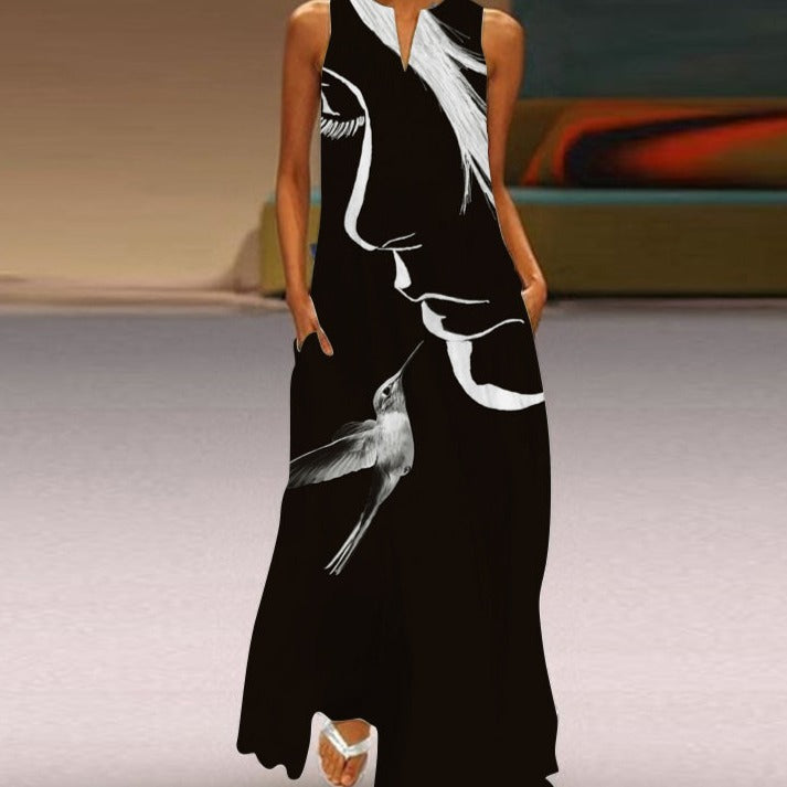 Minimalist Monica Womens Sleeveless Dress Dress for Modern Fashion Wear