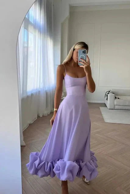 Xochitl Elegant Maxi Dress with Ruffles for Women Versatile Daily Pick