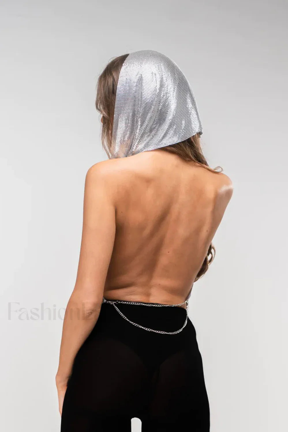 Venus Hoodie Stylish Metallic Top