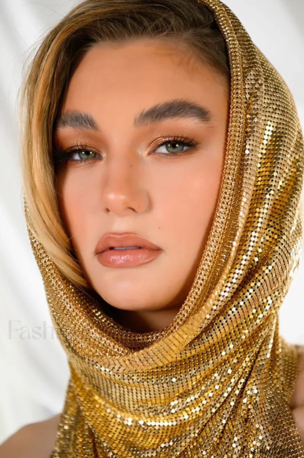 Venus Hoodie Stylish Metallic Top