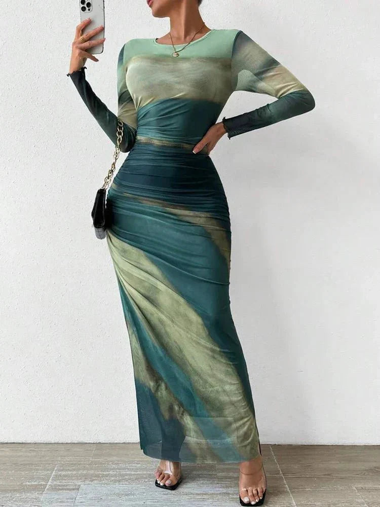 Aldara Stylish Maxi Dress for Women Soft Comfortable Fit
