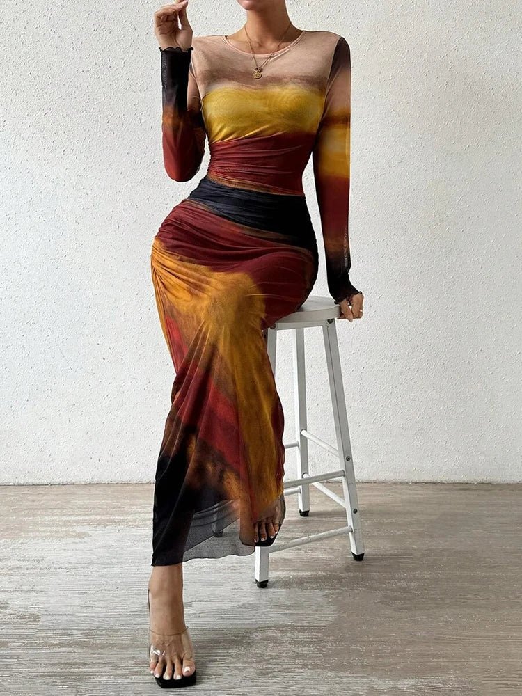 Aldara Stylish Maxi Dress for Women Soft Comfortable Fit