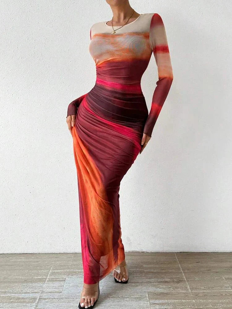 Aldara Stylish Maxi Dress for Women Soft Comfortable Fit