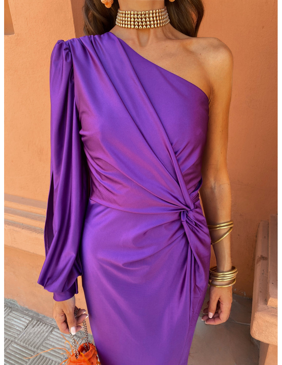 Alaysia™ | Elegant Black Summer Dress PURPLE (Almost sold out)