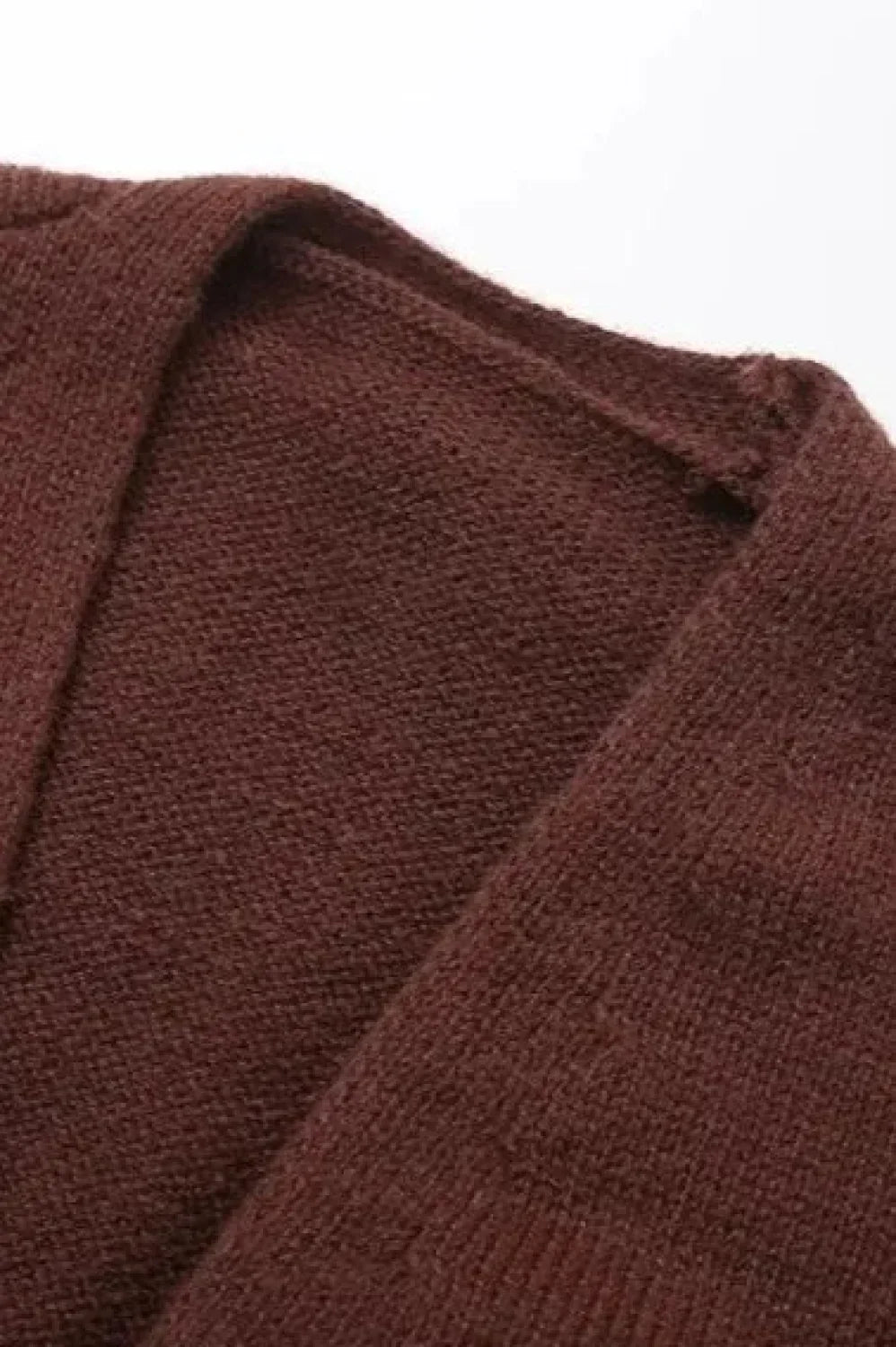 Vintage Button V-Neck Knit Cardigan