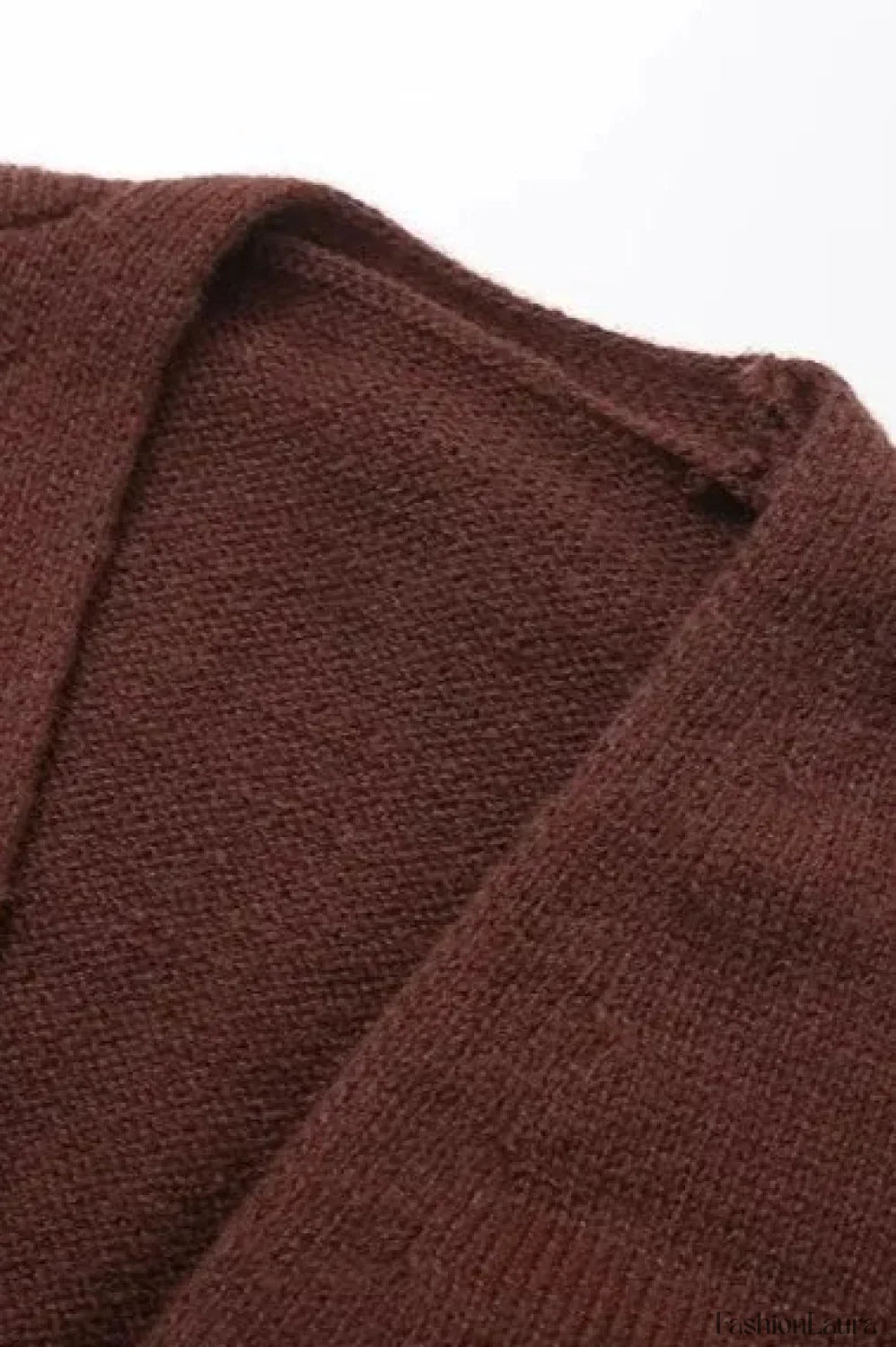 Vintage Button V-Neck Knit Cardigan