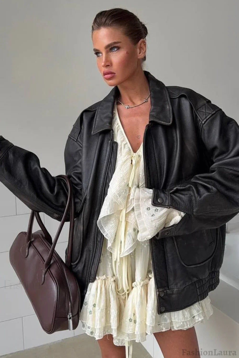 Vintage Utility Moto Jacket