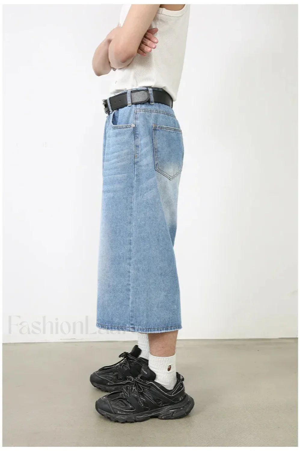 Vintage Y2K Loose Cropped Jeans