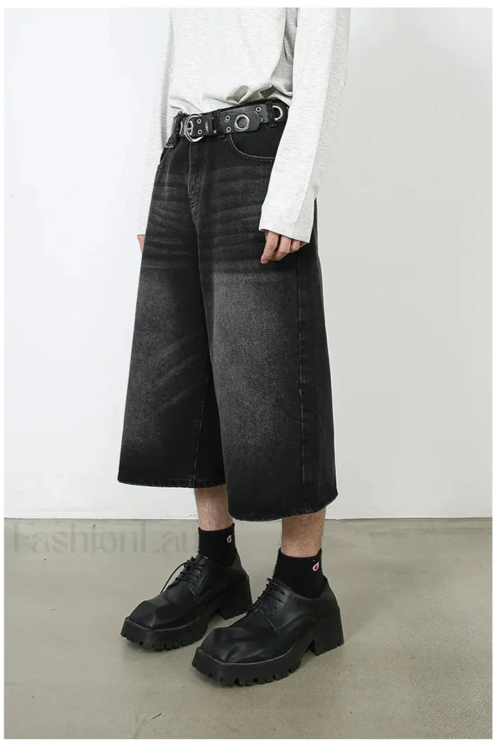 Vintage Y2K Loose Cropped Jeans