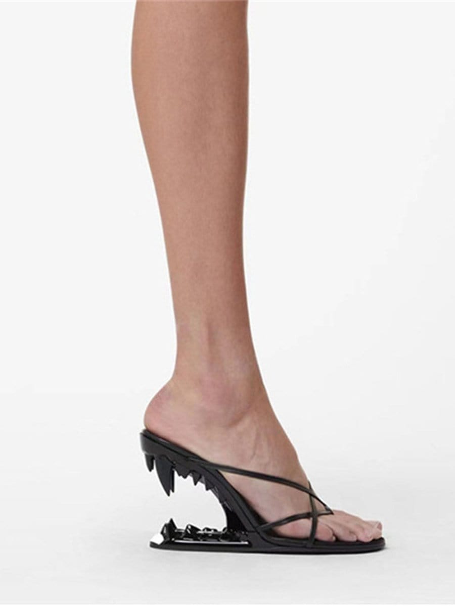 Vivian Flip Flop Peep Toe Heel