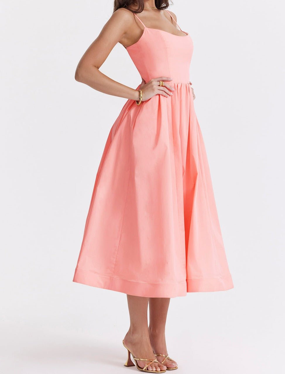 María José Elegant Sleeveless Dress for Women Date Night Outfit