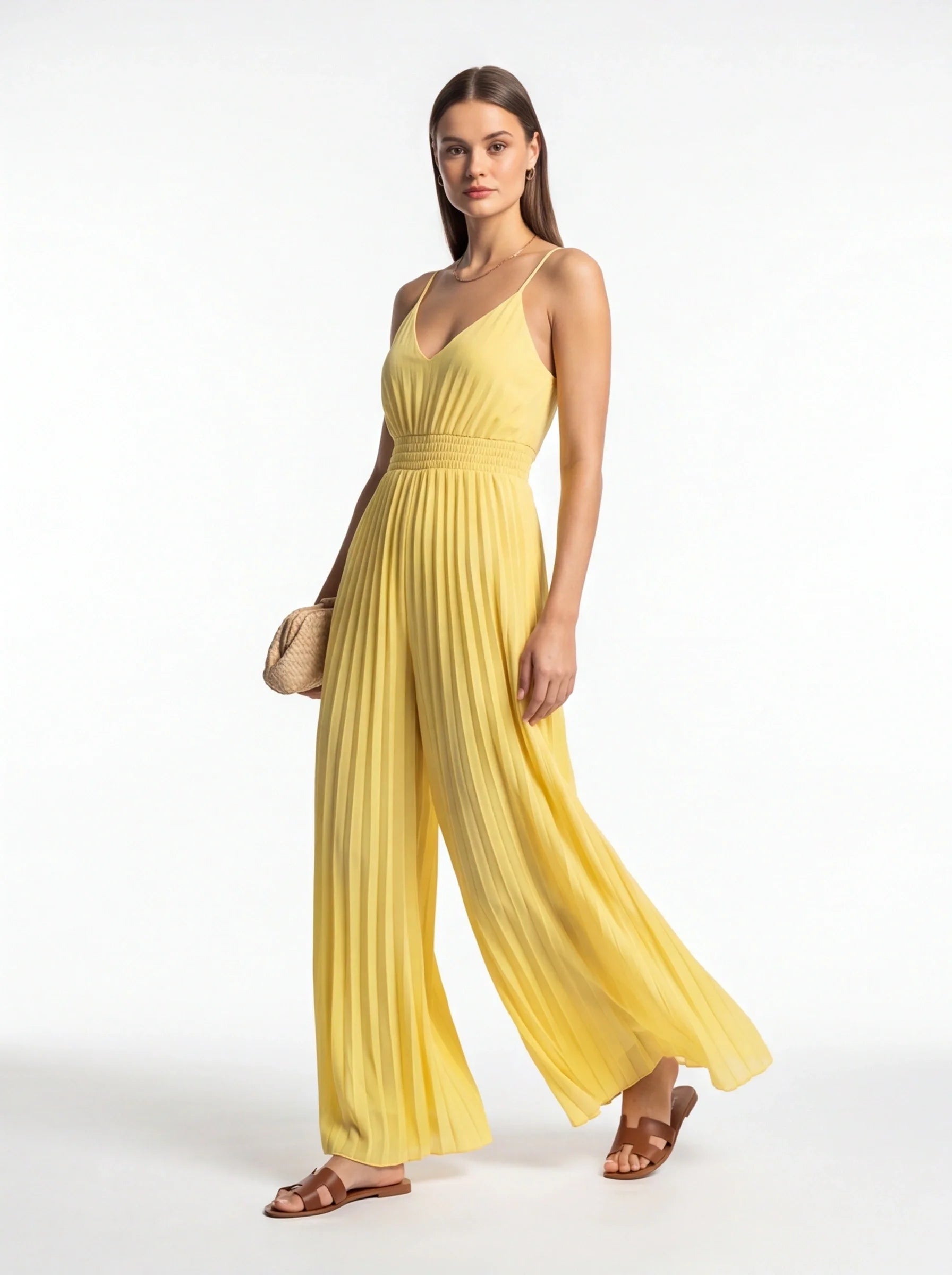 Elegant Airy Wide Leg Jumpsuit for Women | Lightweight & Versatile