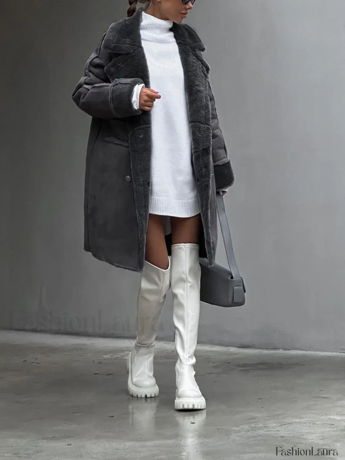 Warm Embrace Graceful Fleece Jacket