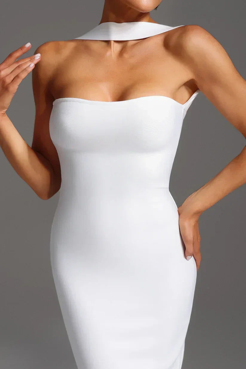 Allure Halter Backless Maxi Dress
