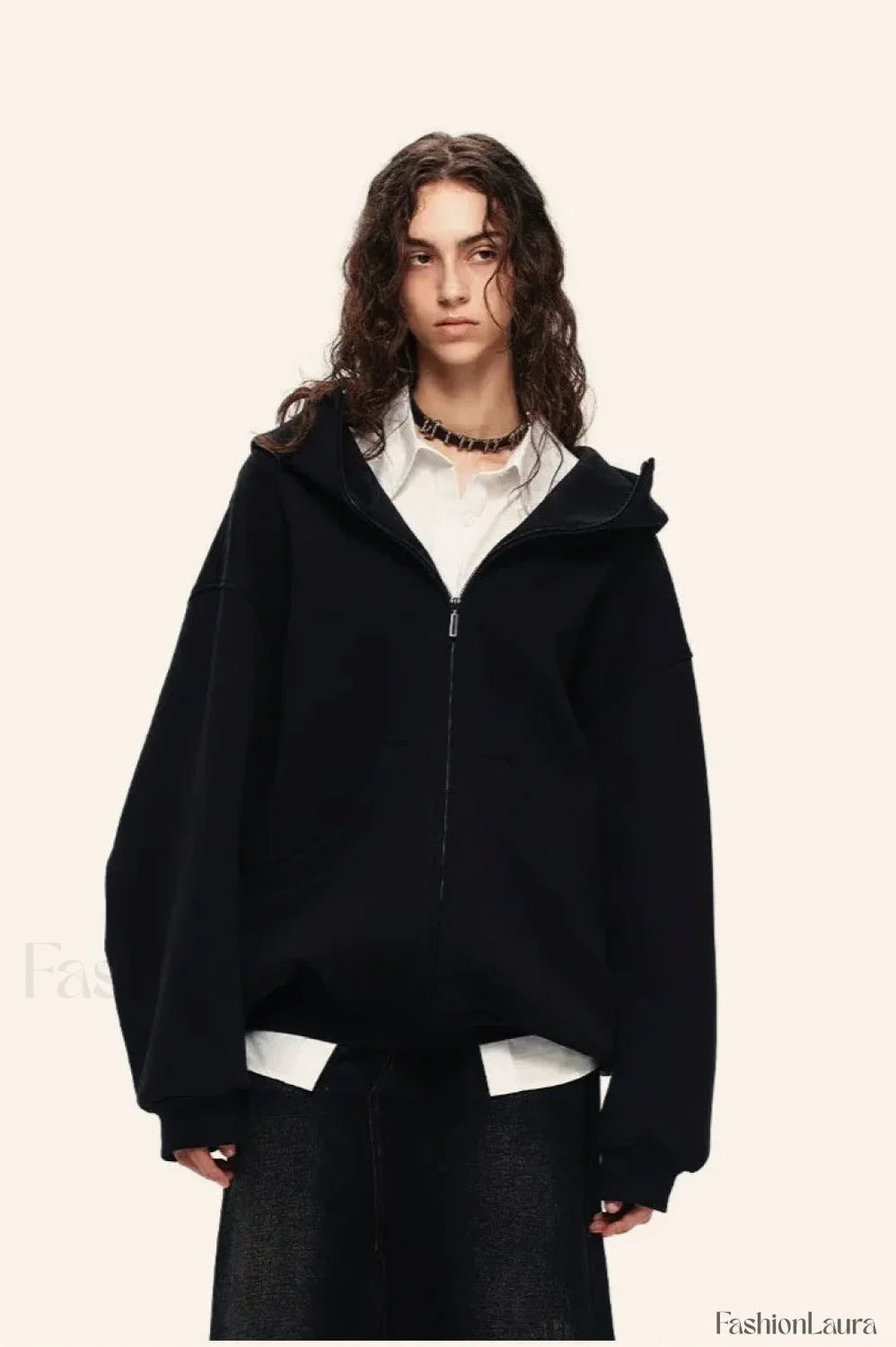 Winter Streetwear Zipper Hoodie