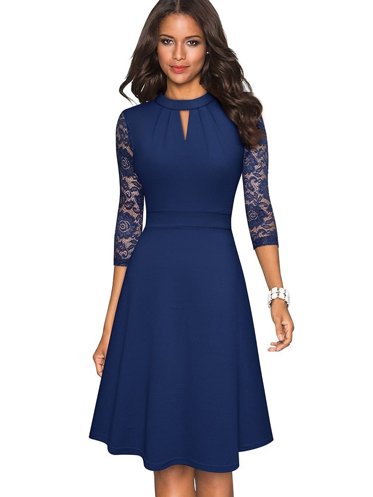 Milica Lace Cocktail Dress for Women Casual Daywear