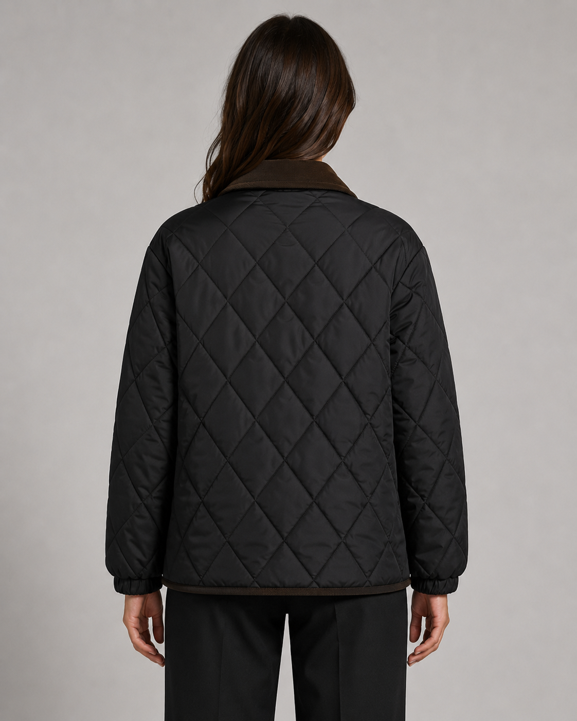 Women's Diamond Quilted Jacket Lightweight Padded