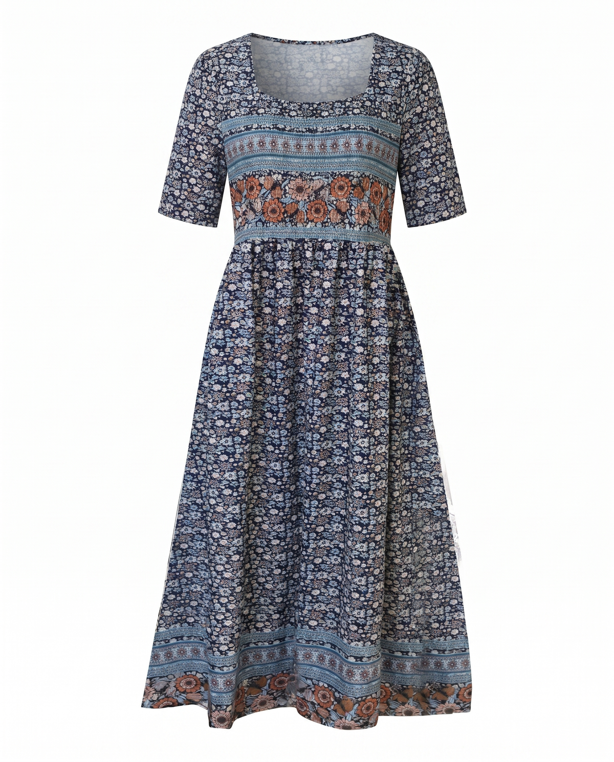 Women’s Dress | Boho Print Midi