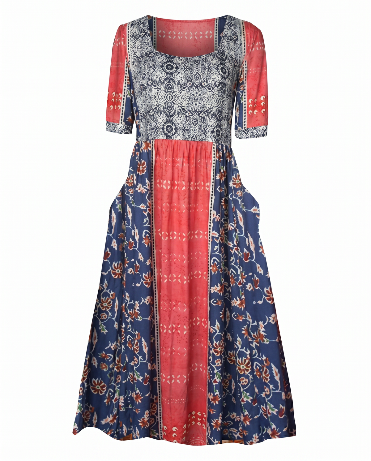 Women’s Dress | Boho Print Midi