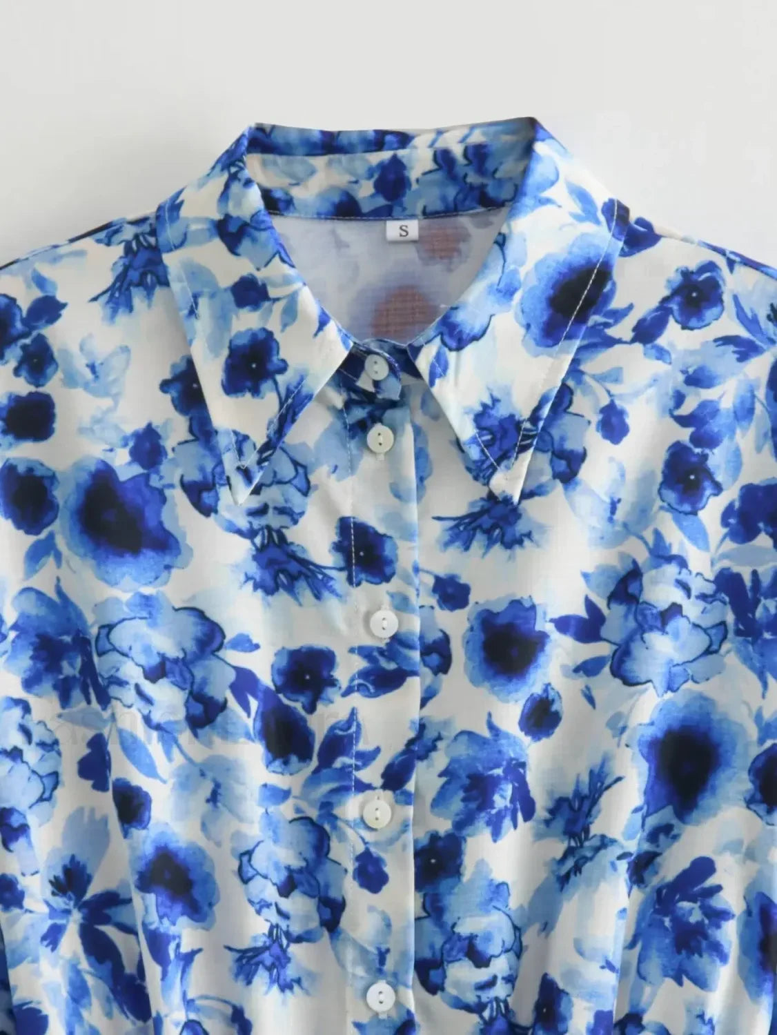 Women's 2024 Summer New Leisure Vacation Style Waist Lace up Shirt Short Skirt Mini Dress