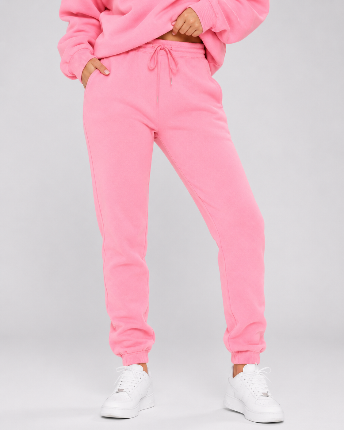 Women's Oversized Sweatshirt and Jogger Tracksuit Set