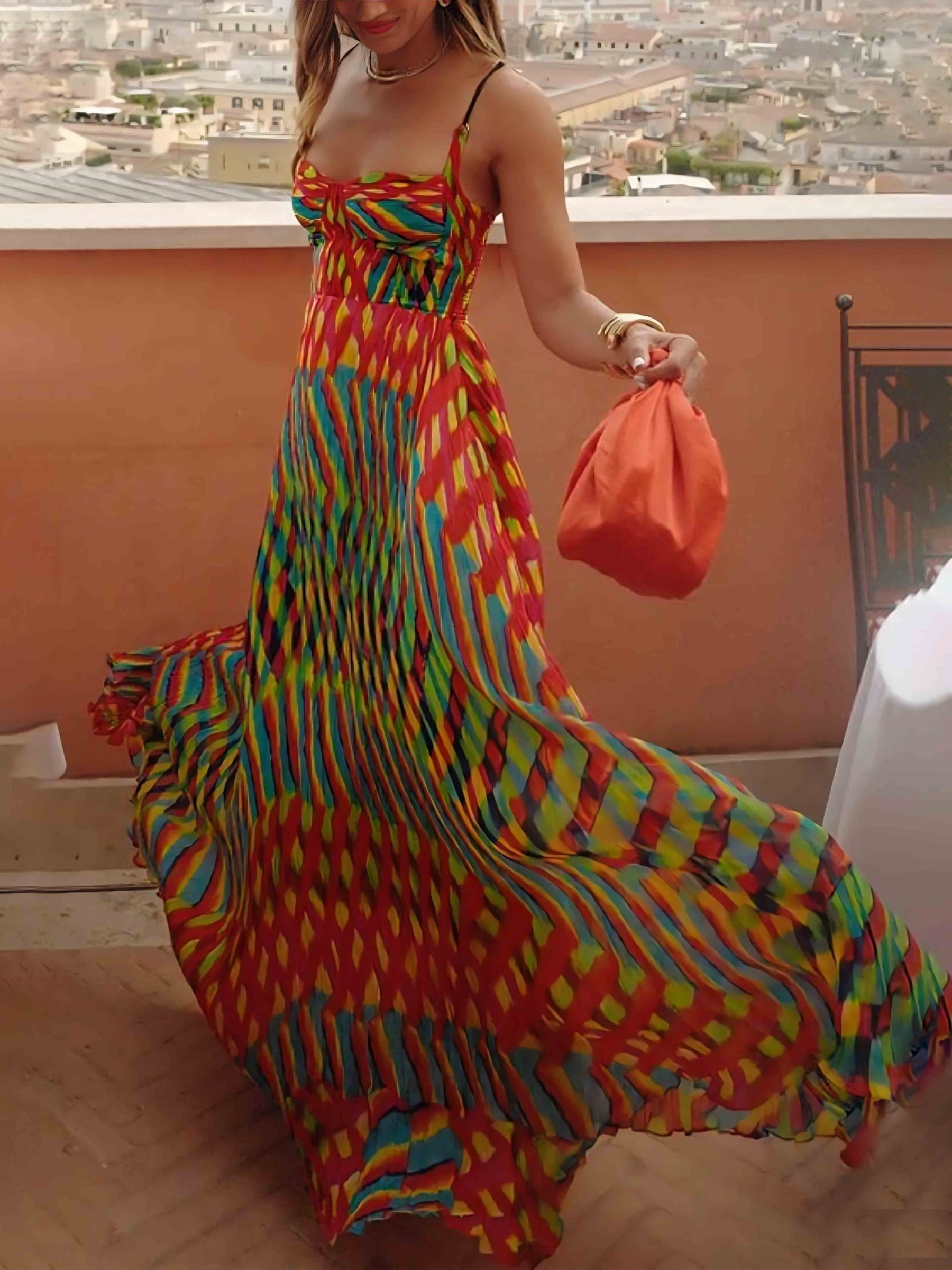 Palermo Sunset Maxi Dress