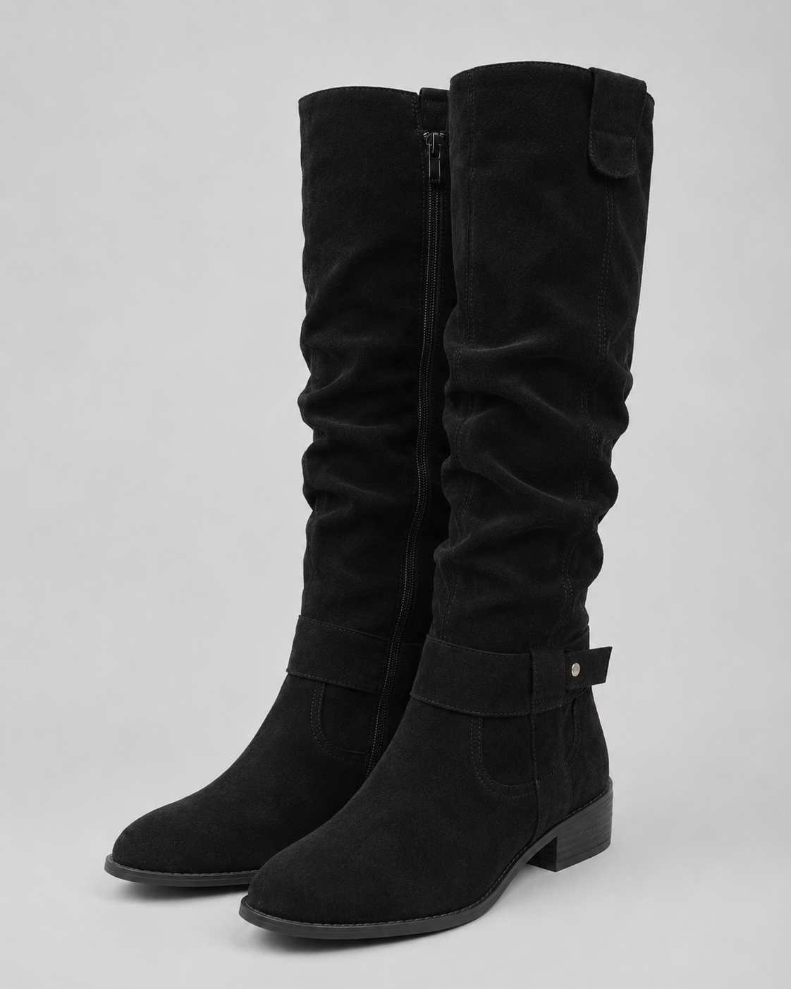 Women's Suede Knee-High Boots