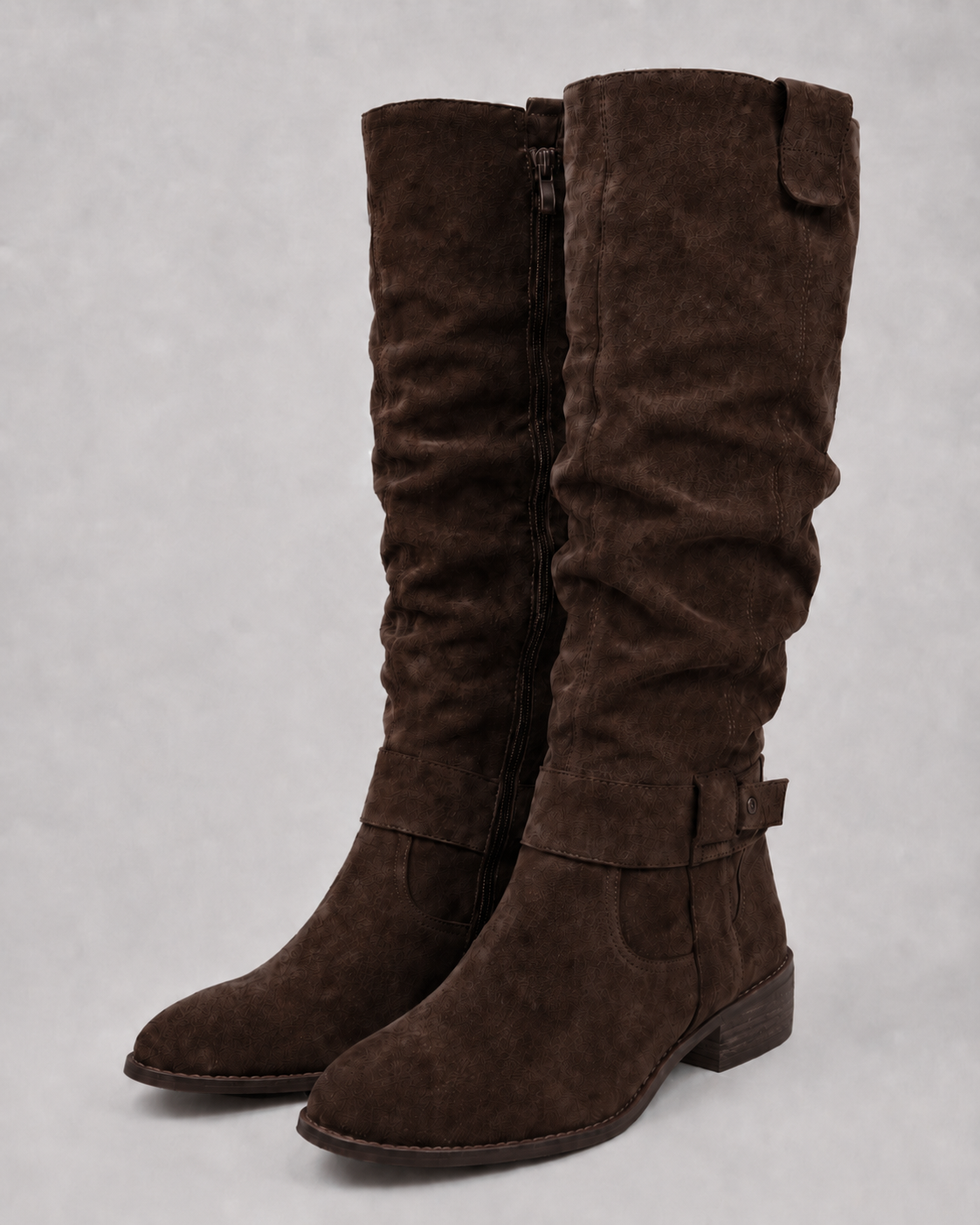 Women's Suede Knee-High Boots