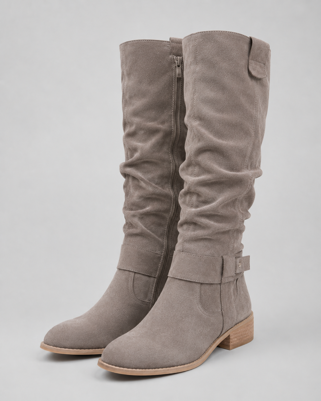 Women's Suede Knee-High Boots