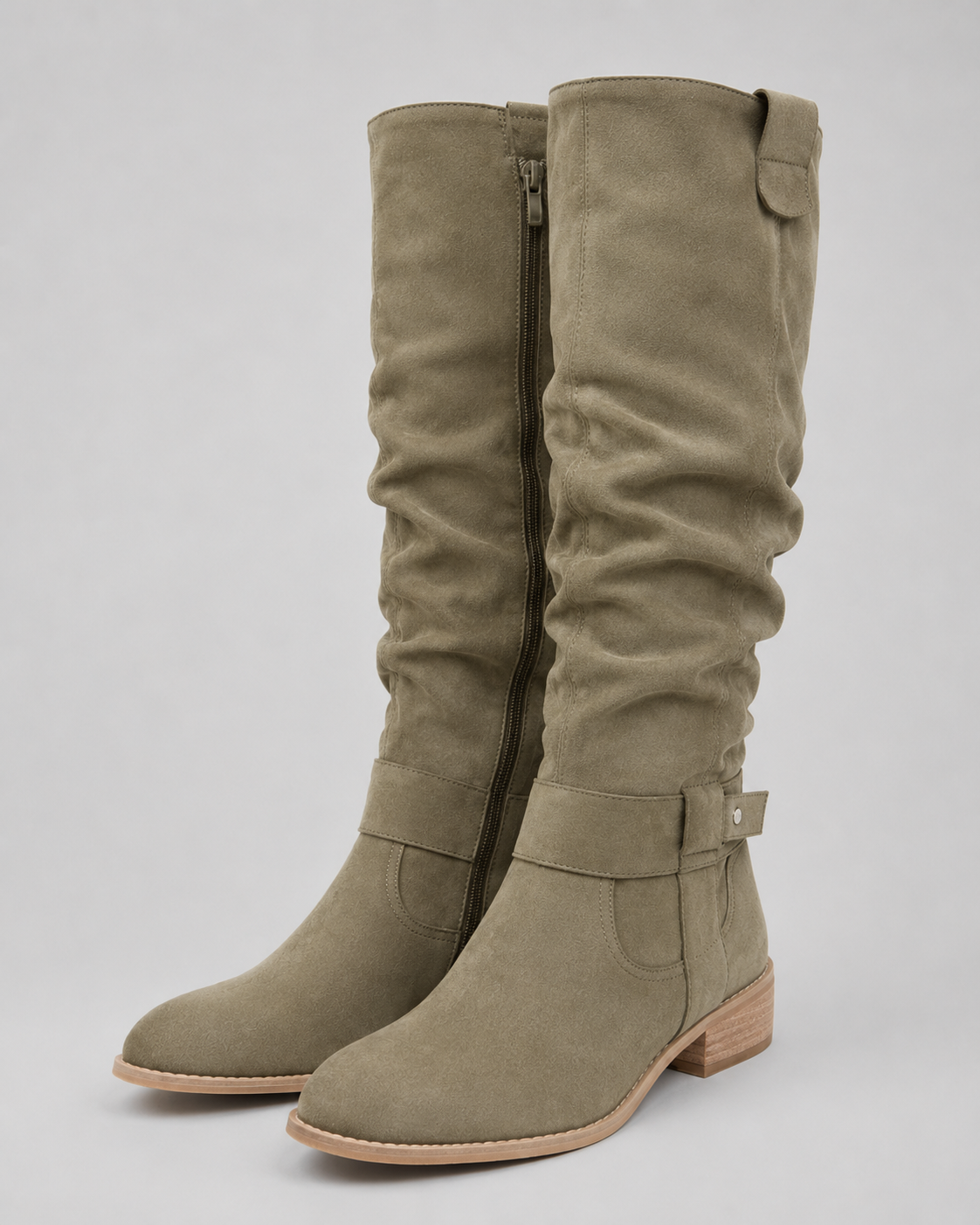 Women's Suede Knee-High Boots