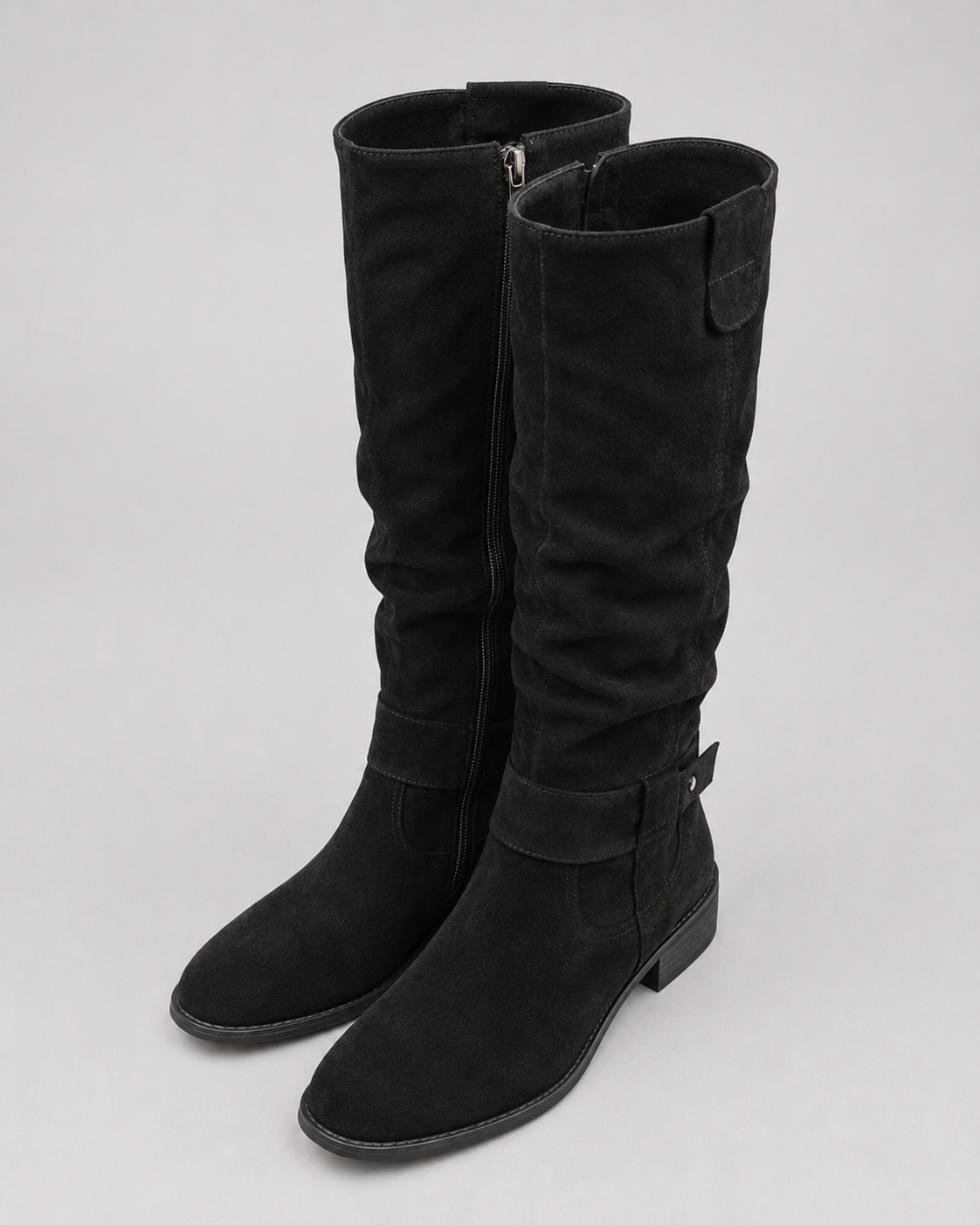 Women's Suede Knee-High Boots
