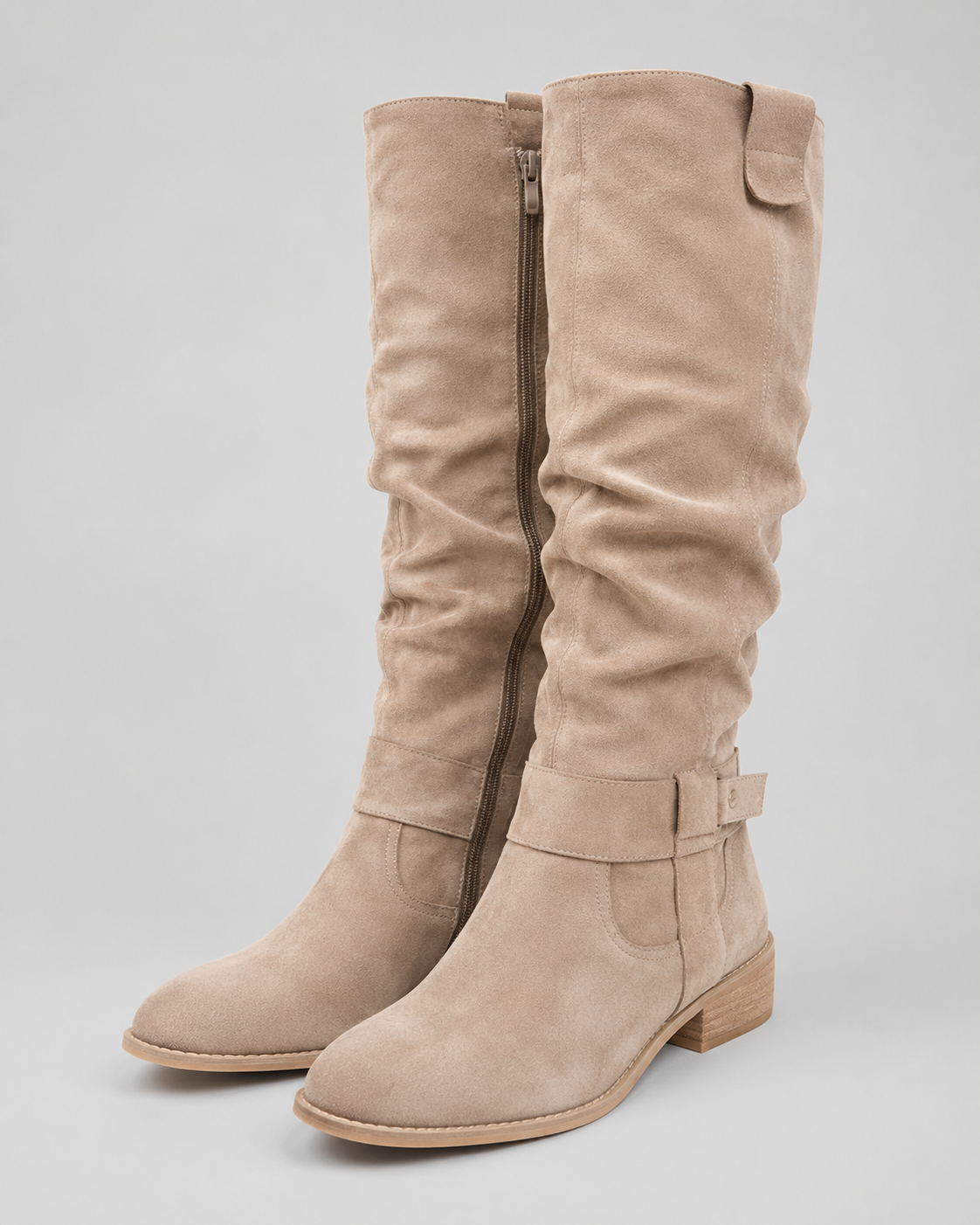 Women's Suede Knee-High Boots