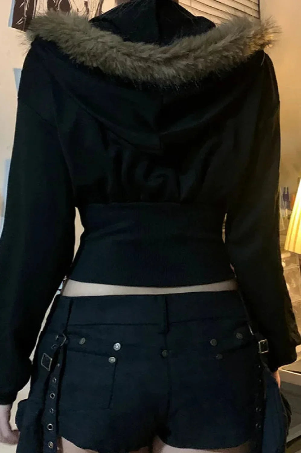 Y2K E-girl Corset Hoodie