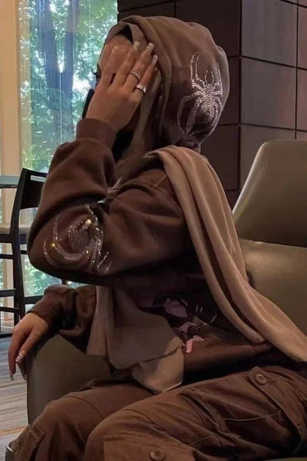 Y2K Graphic Zip Up Hoodie