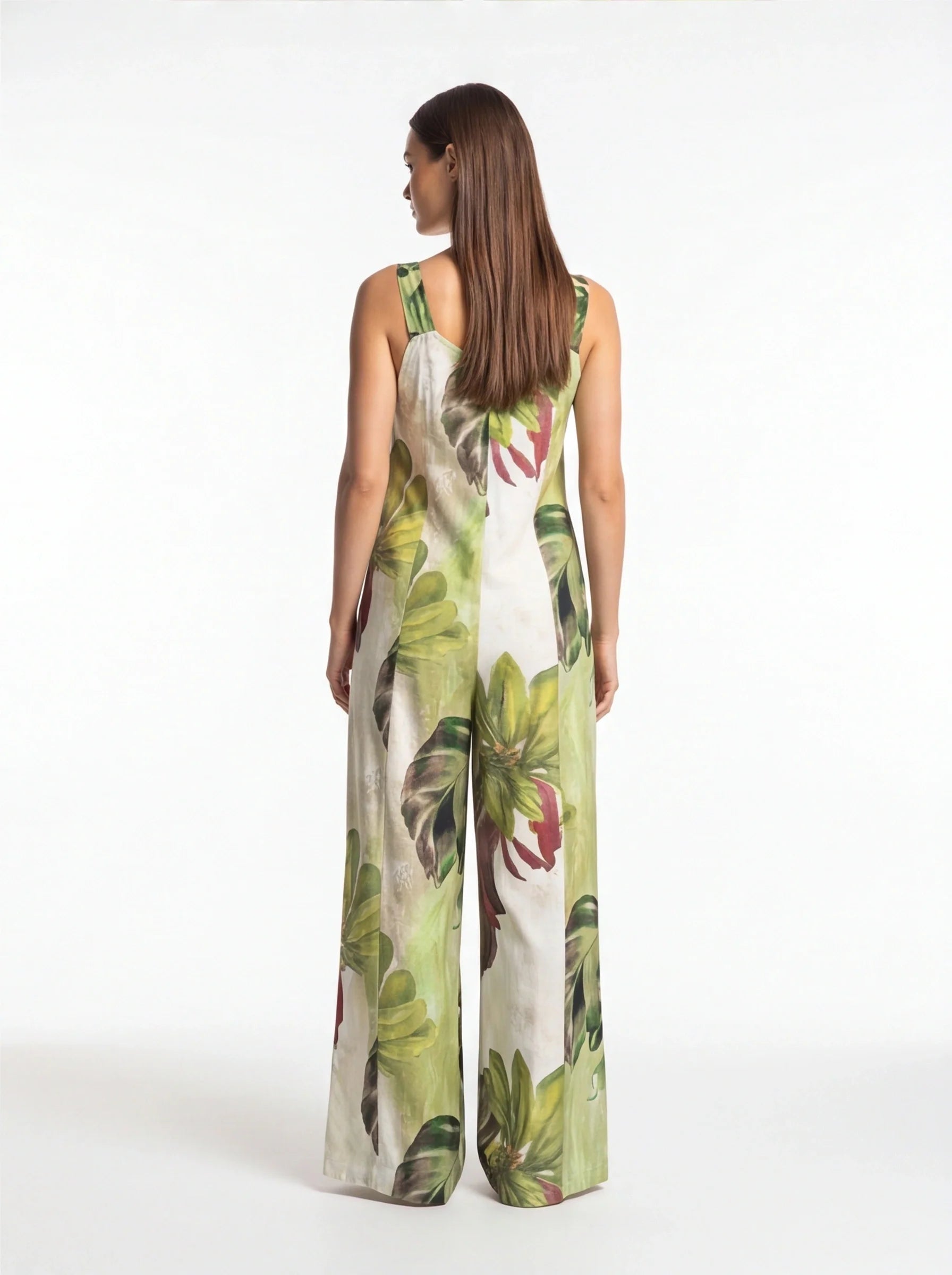 Chic Wide-Leg Jumpsuit for Women | Comfortable Fabric & Versatile Fit