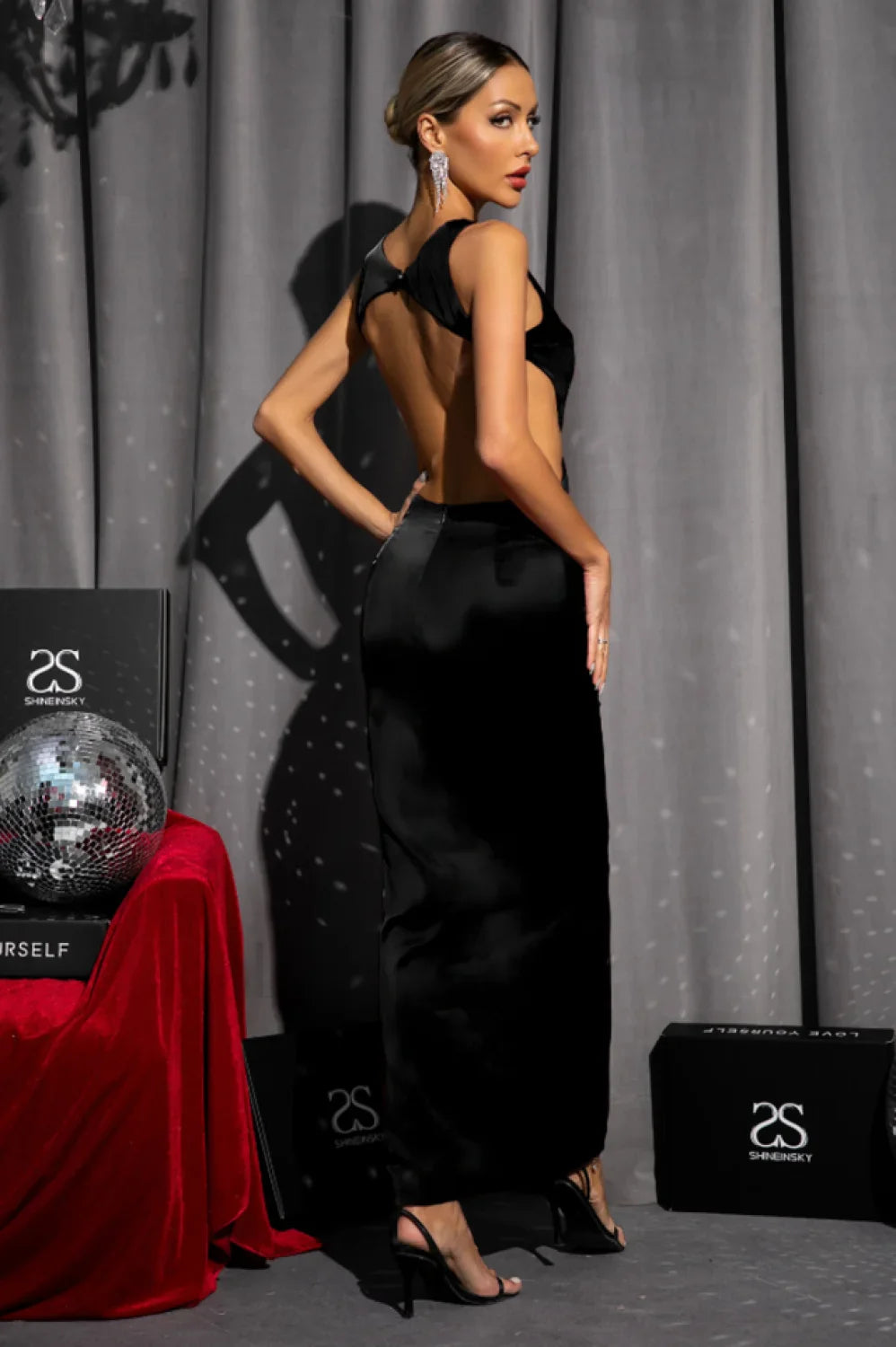 Yves Elegant Maxi Dress