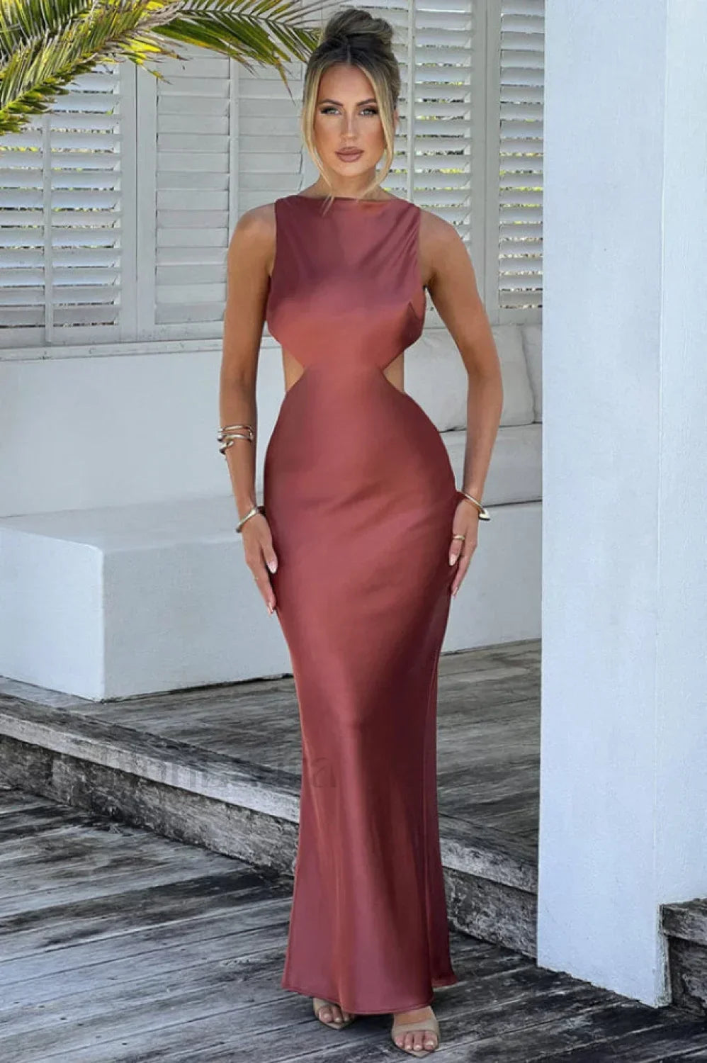 Yves Elegant Maxi Dress
