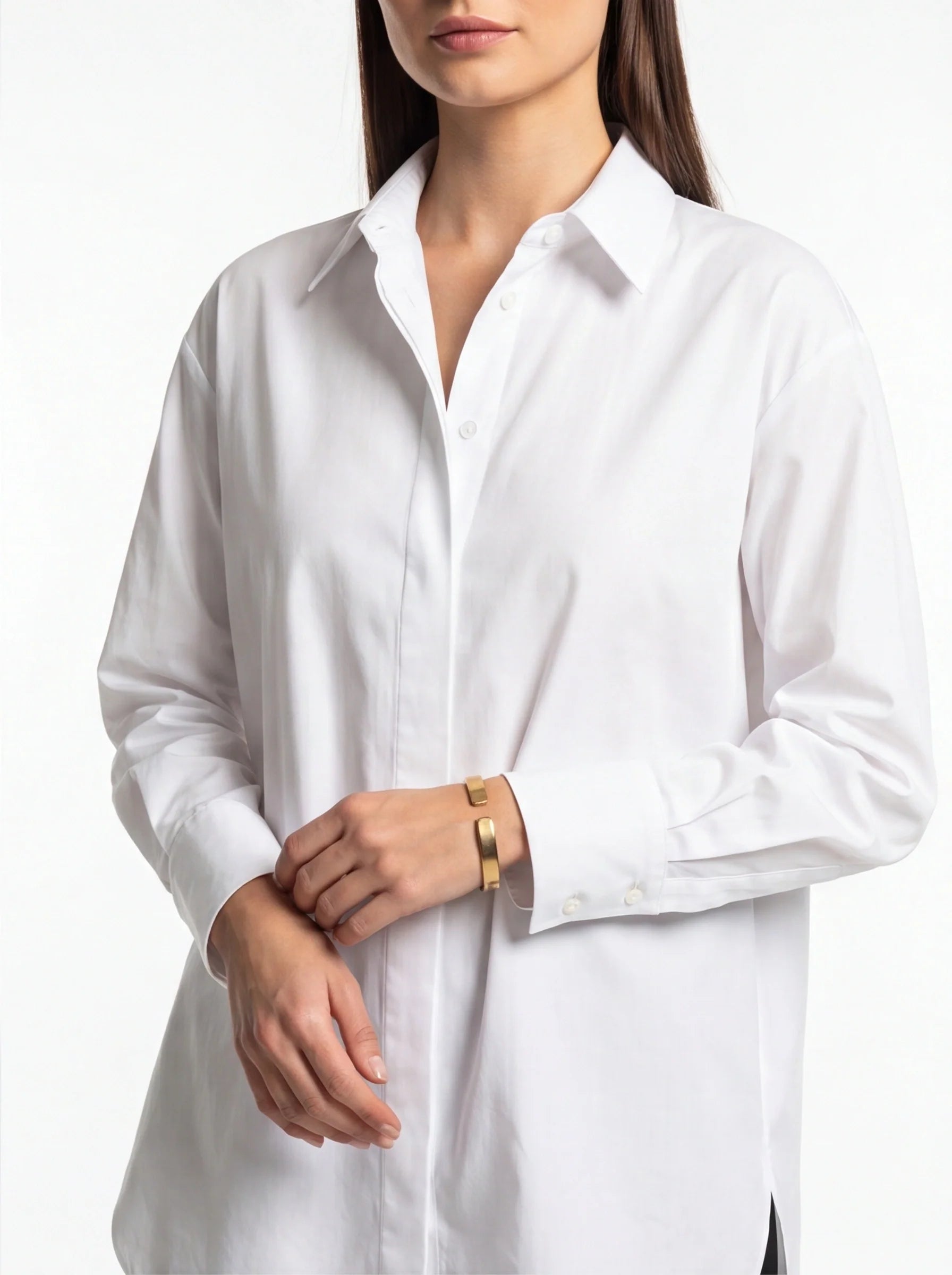 Relaxed Classic Cotton Shirt - Breathable Fabric & Timeless Fit
